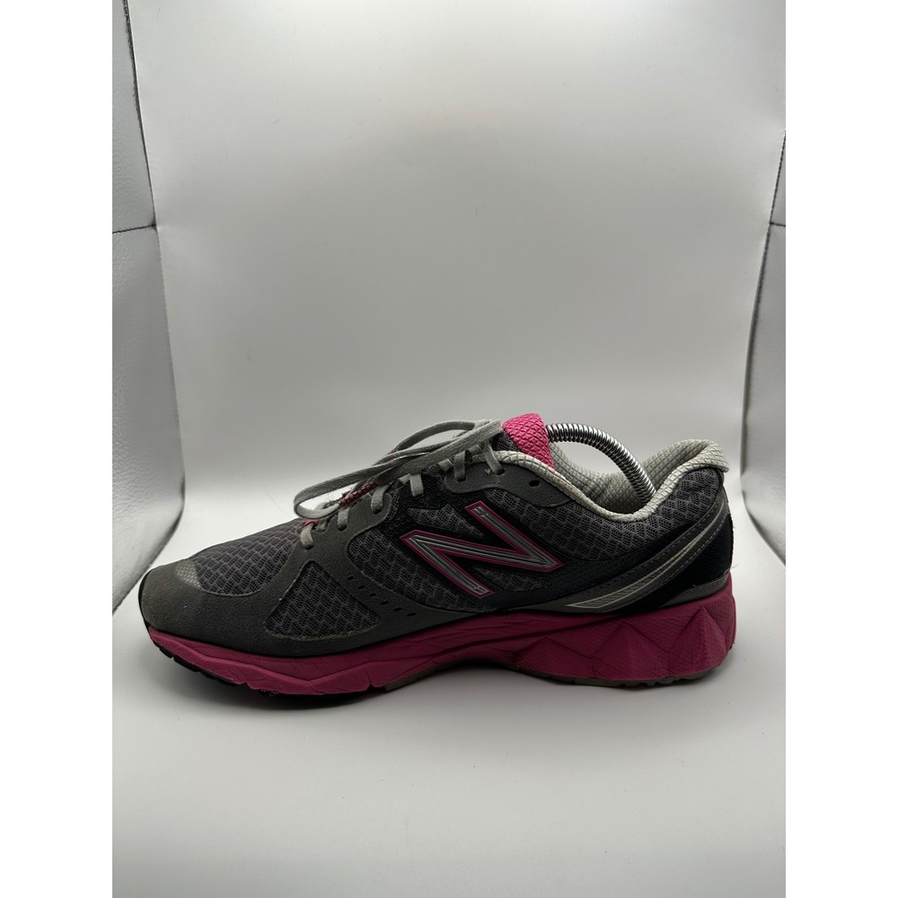 New Balance 890 Running Shoes Womens 11 Gray Pink Good WR890GP RevLite